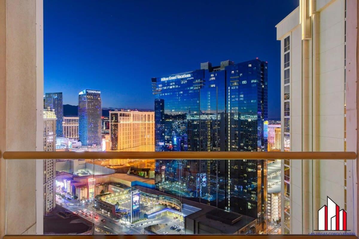 Mgm Signature-33-711 F1 Track & Strip View Balcony Las Vegas Exterior photo
